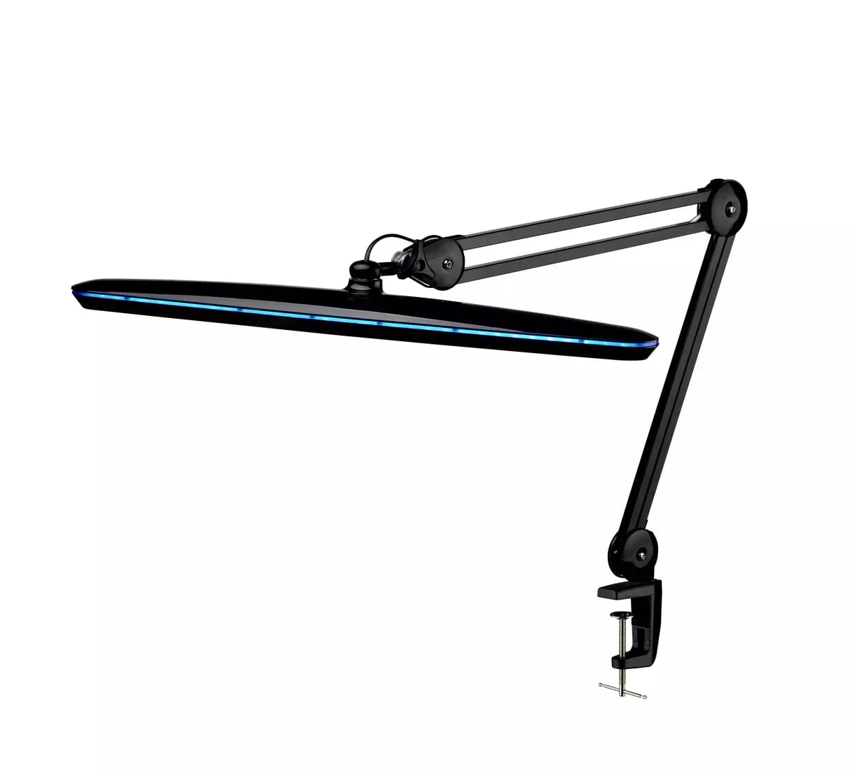 Czarna lampa serwisowa LED IB-9503 ze sterowaniem 117LED