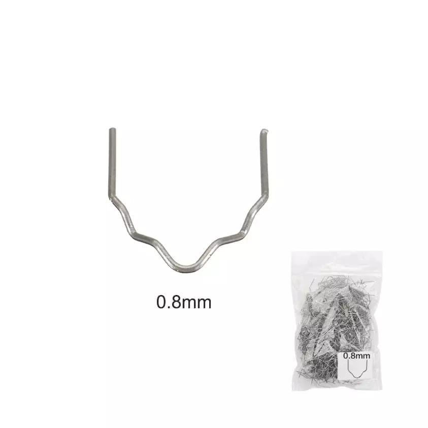 Zszywki do zszywacza plastikowego - narożnik typu V 0,8 mm, 100 szt