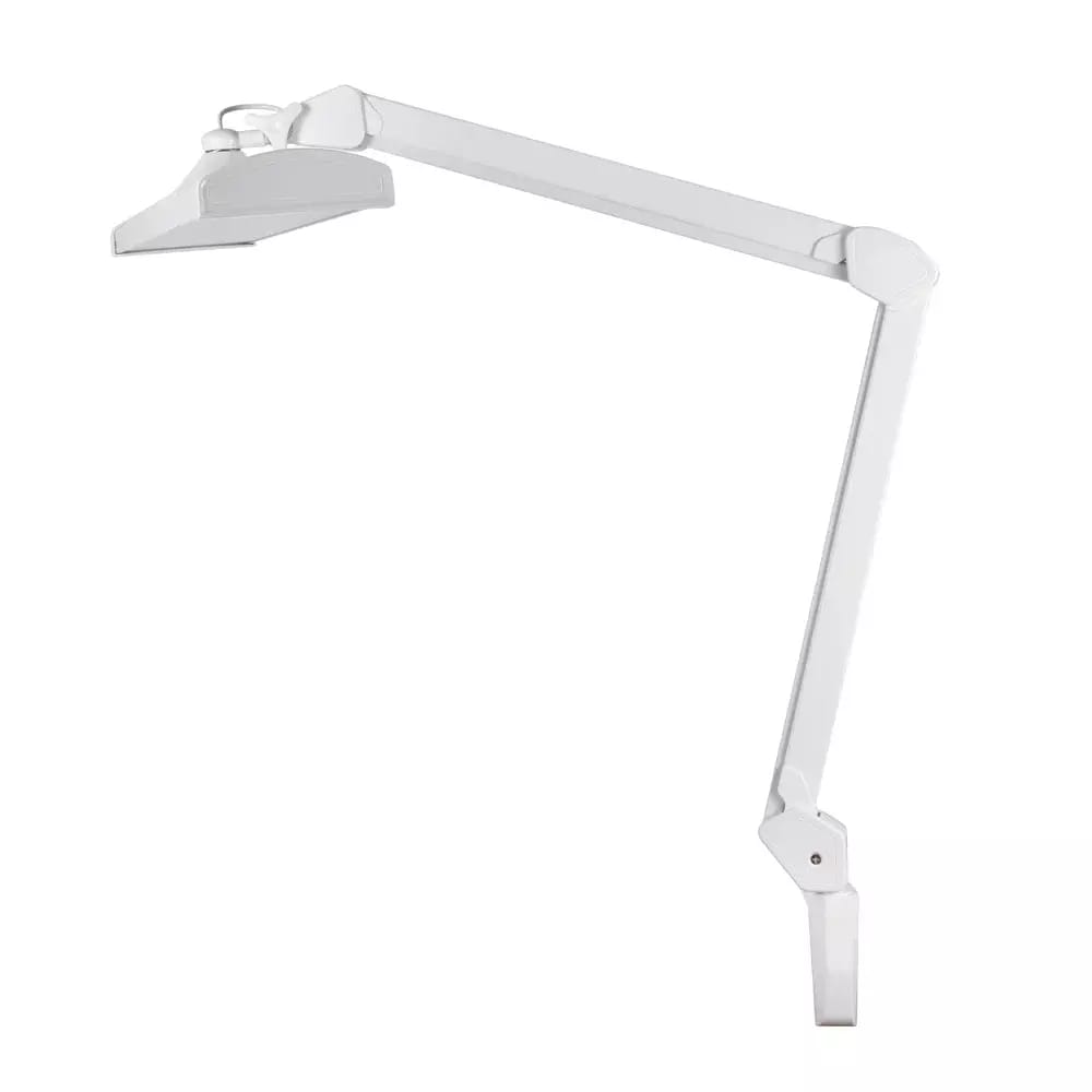 Biała lampa stołowa LED do centrów serwisowych i warsztatów IB-9507 3500lm, 3000-6000K ze sterowaniem dotykowym