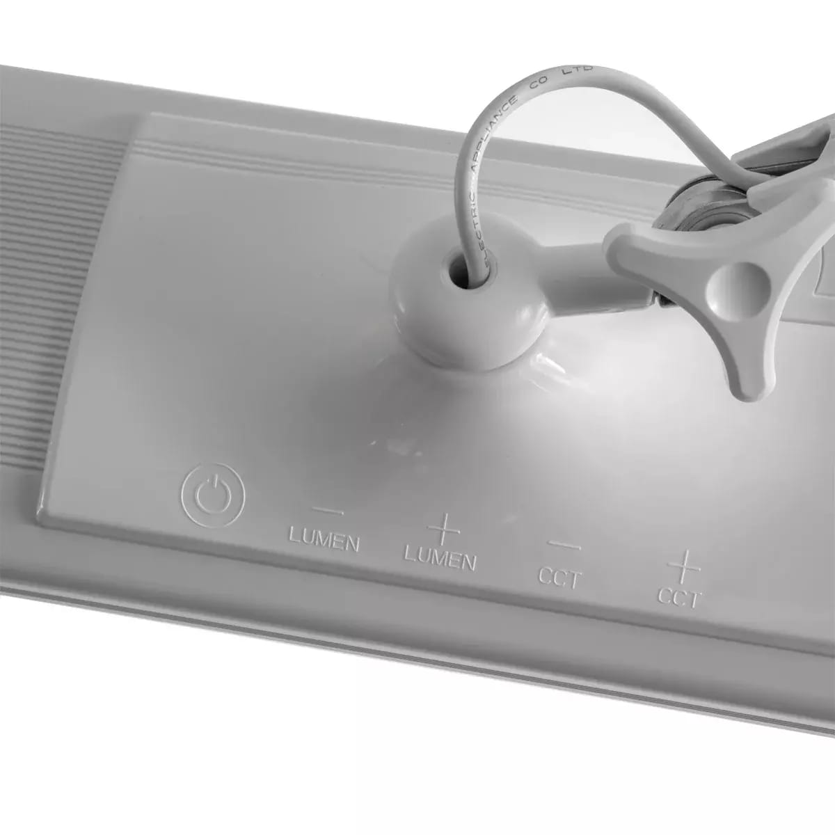Biała lampa stołowa LED do centrów serwisowych i warsztatów IB-9507 3500lm, 3000-6000K ze sterowaniem dotykowym – 2