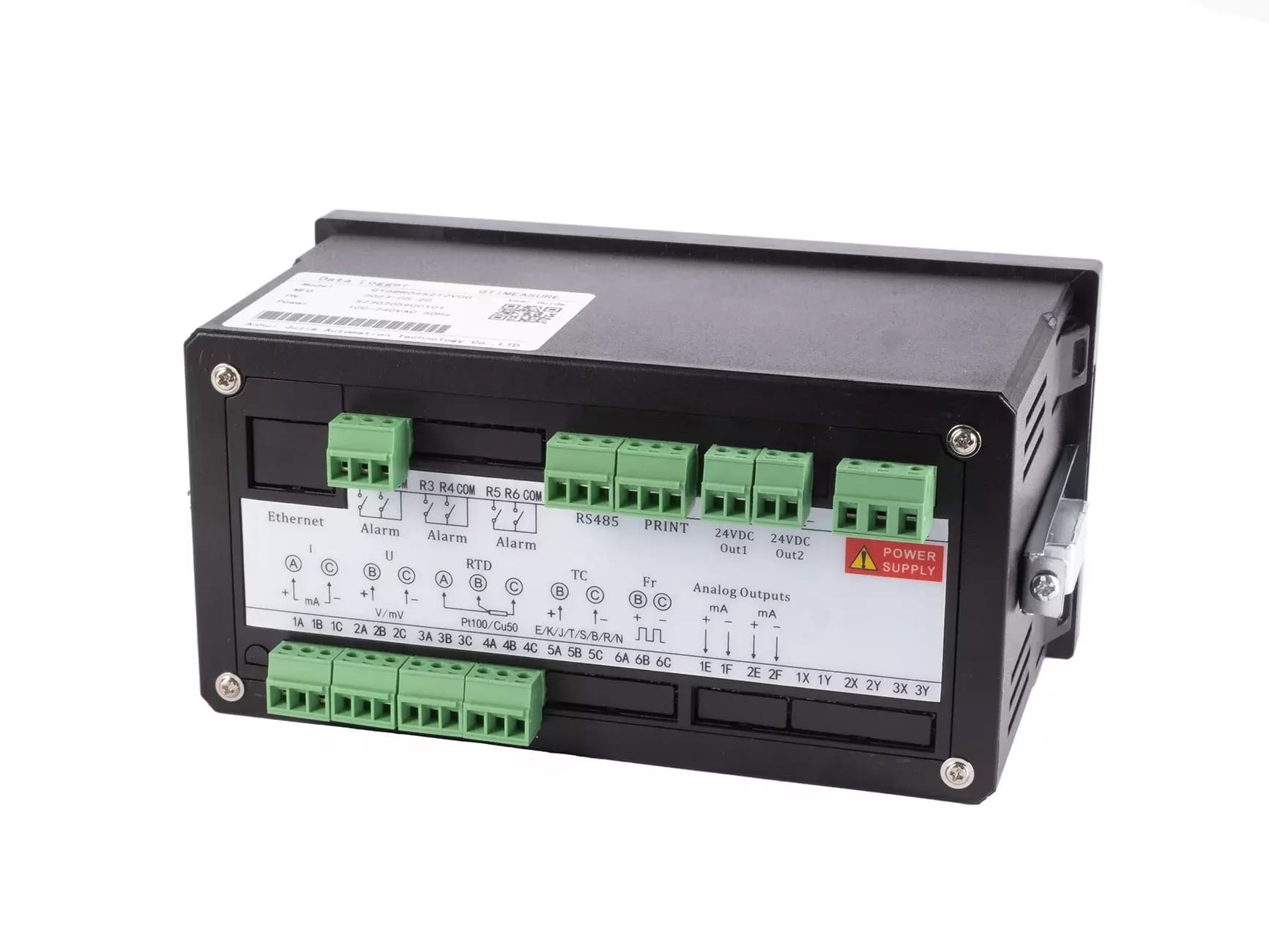Rejestrator wielokanałowy GT68R - 4 wejścia, USB + RS485 – 2