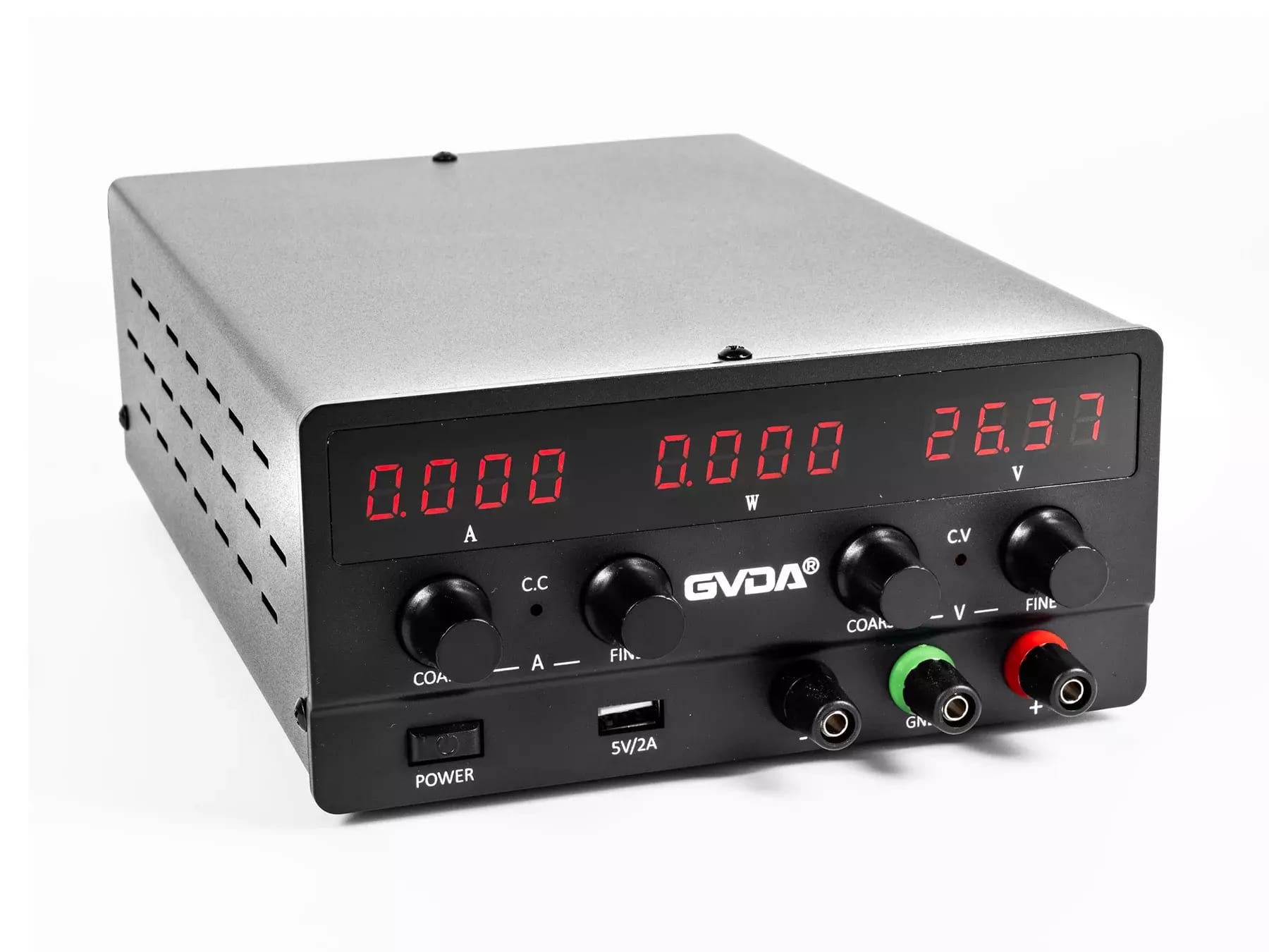 Regulowany zasilacz impulsowy GVDA SPS-H3010 30V/10A z wyjściem USB 5V 2A