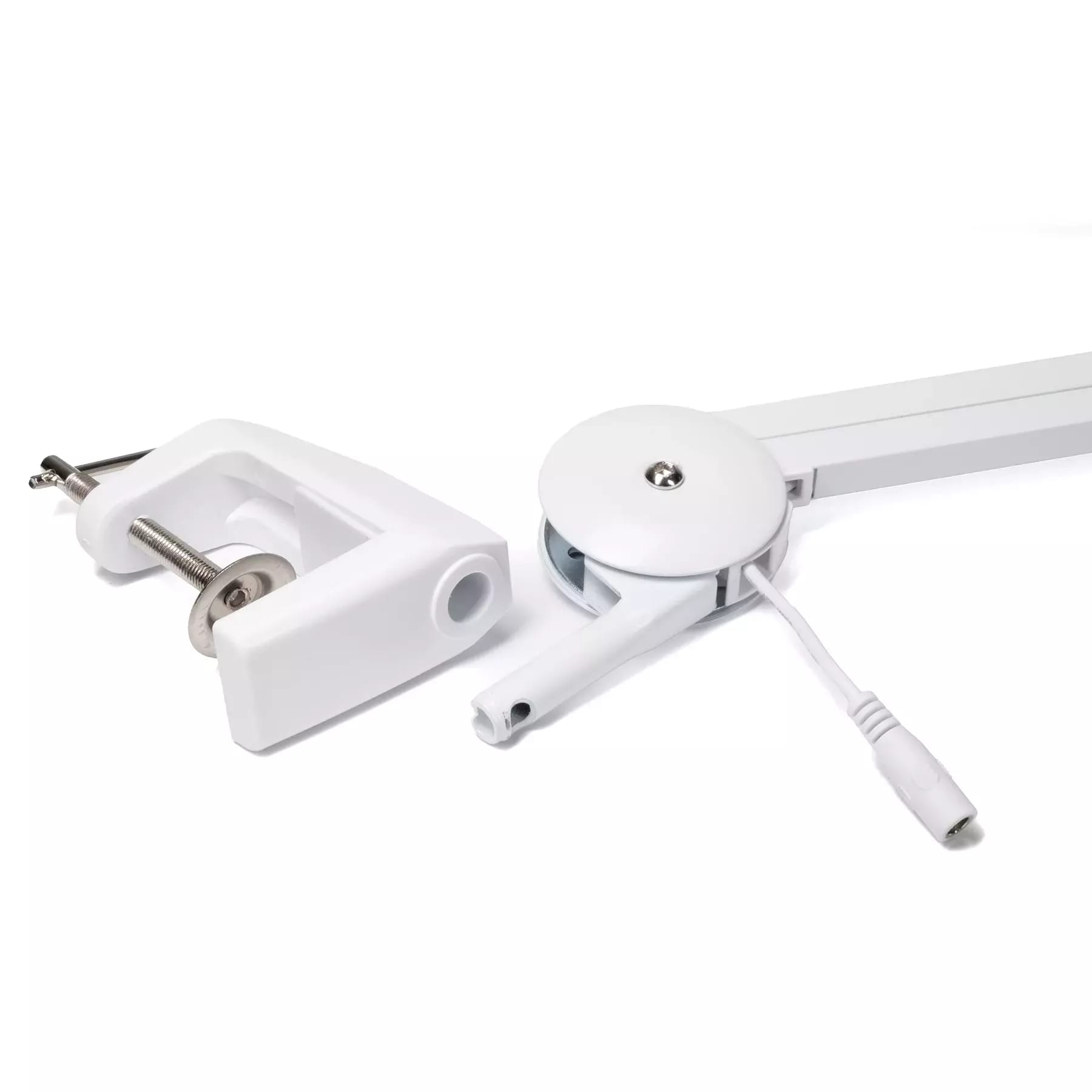 Biała lampa stołowa IB-127 z lupą 127 mm i podświetleniem LED – 2