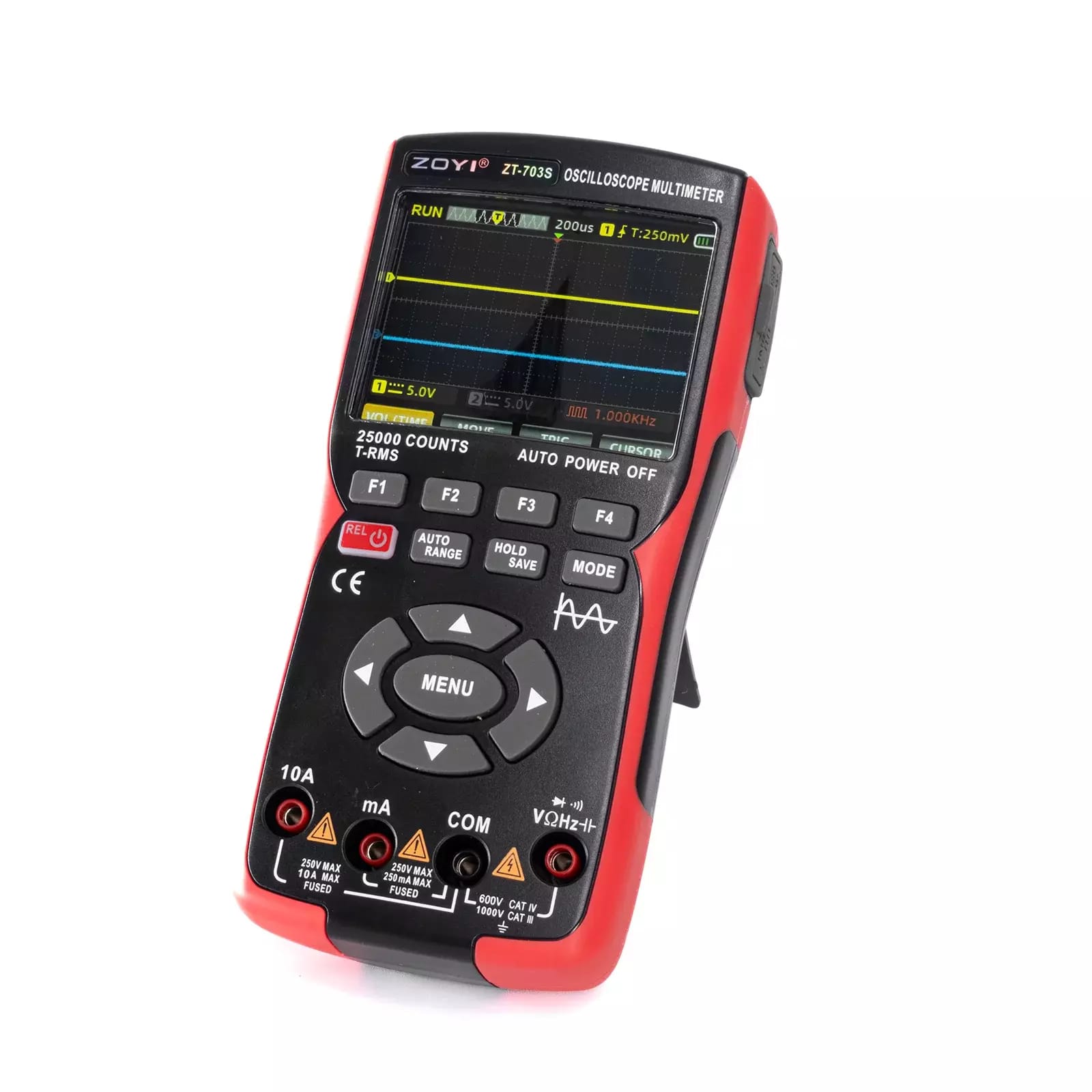 ZOYI ZT-703S 3V1 - multimetr z oscyloskopem i generatorem funkcyjnym