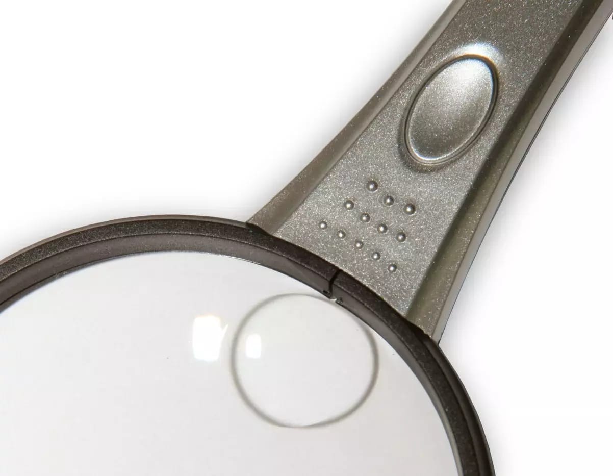 Lupa ręczna G-868 z oświetleniem bateryjnym LED typu G-868-90 – 2