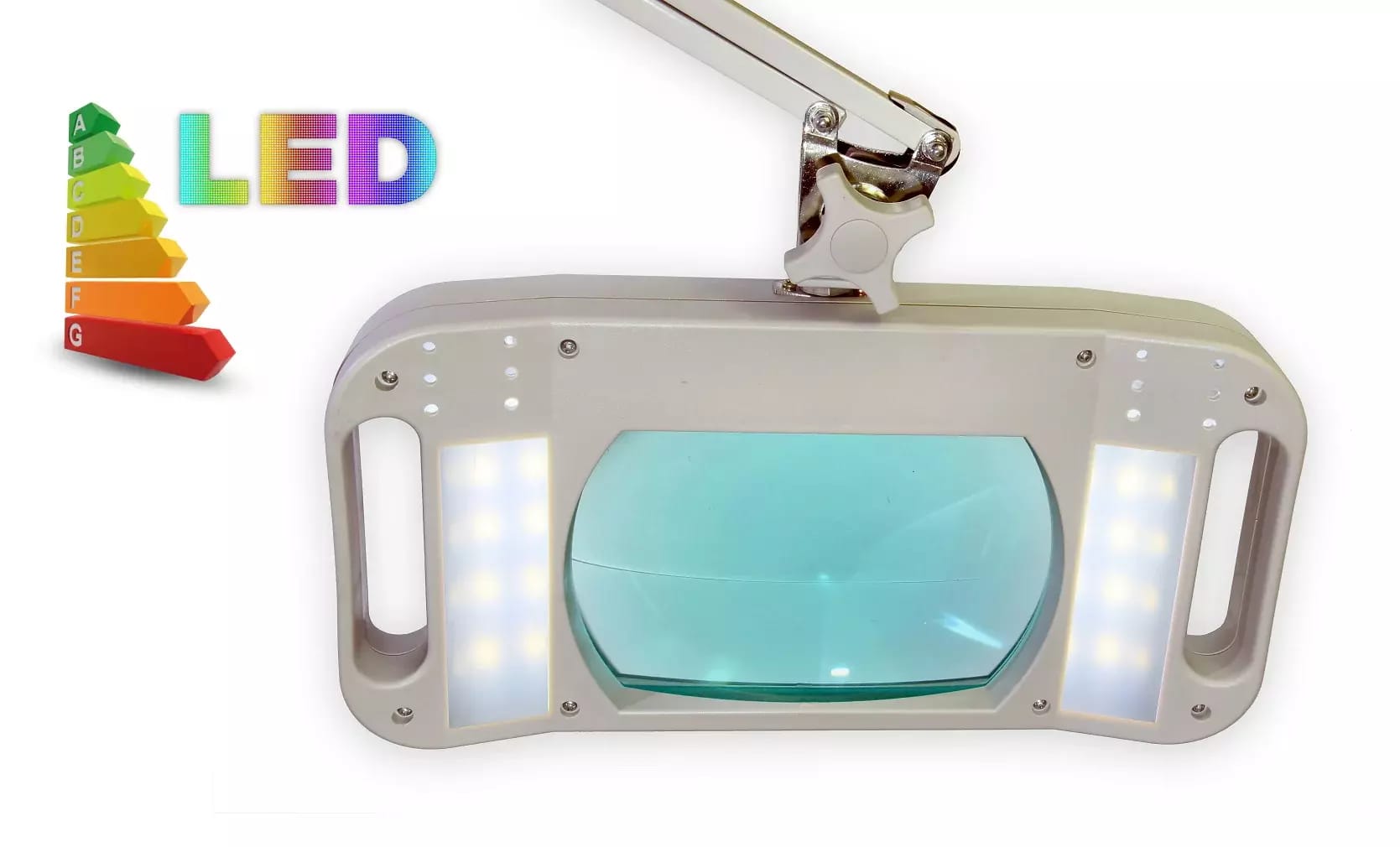 Lampa LED z lupą T86-H o powiększeniu 5 dioptrii – 2