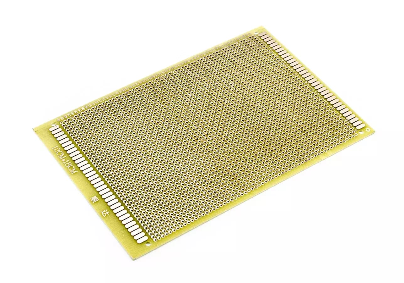 Eksperymentalna płytka drukowana do testowania obwodów 2706 punktów 12x18cm