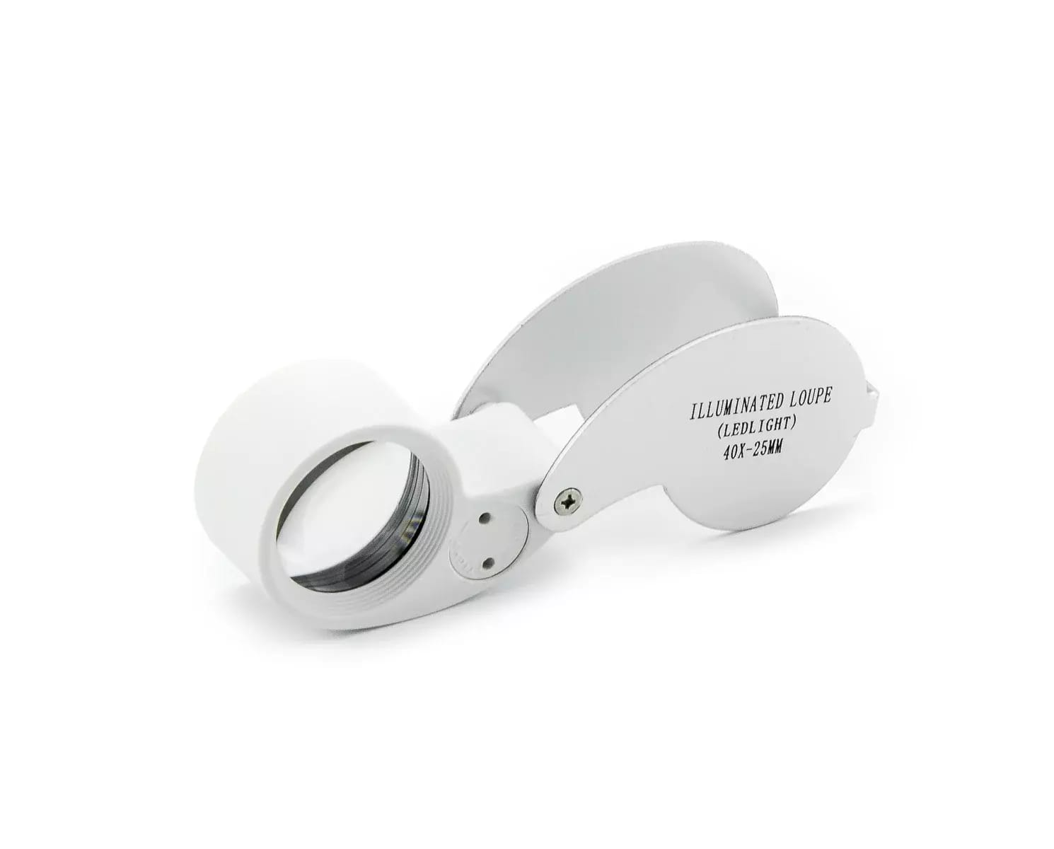 Lupa serwisowa z 40-krotnym powiększeniem i oświetlaczem LED o średnicy 25 mm – 2