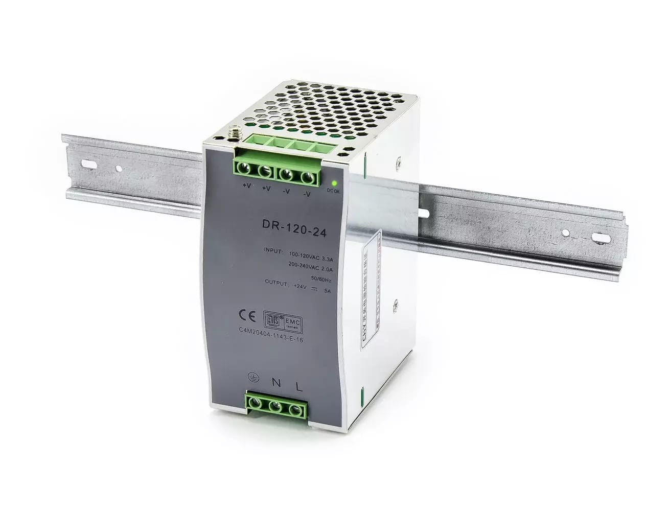 Zasilacz impulsowy DR-120-24 24V 5A 120W