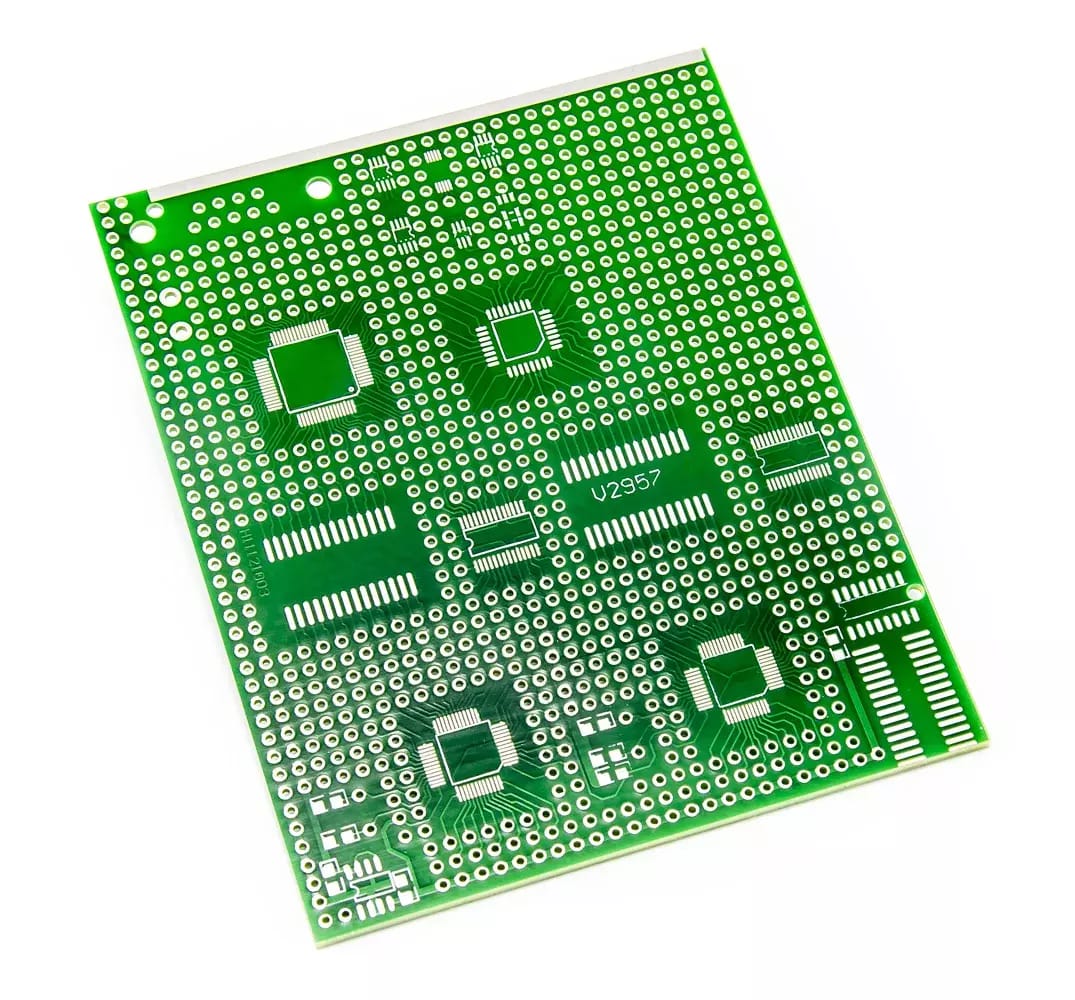 Uniwersalna płytka prototypowa do komponentów SMD DIP SOT LQFP SOP 9x11cm