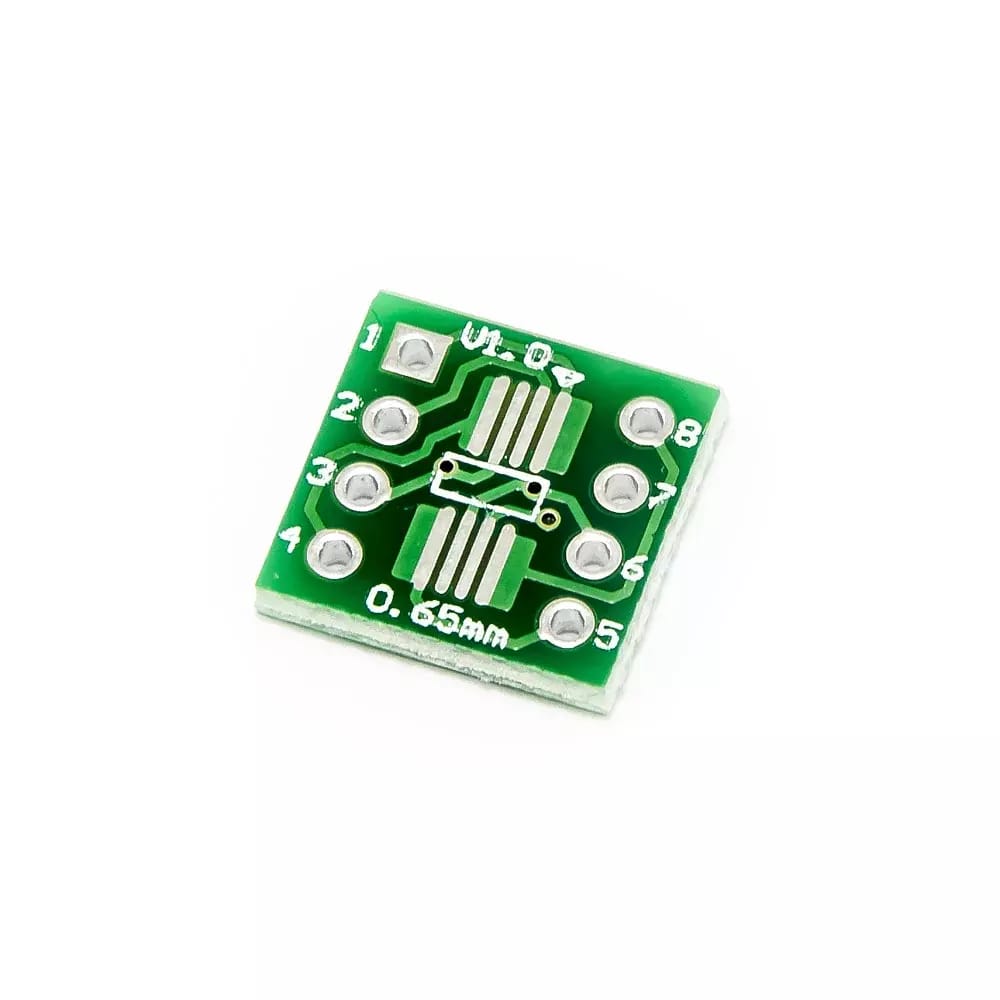 Adapter PCB z SOP8 SO8 SOIC8 TSSOP8 MSOP8 do DIP8 2,54 mm