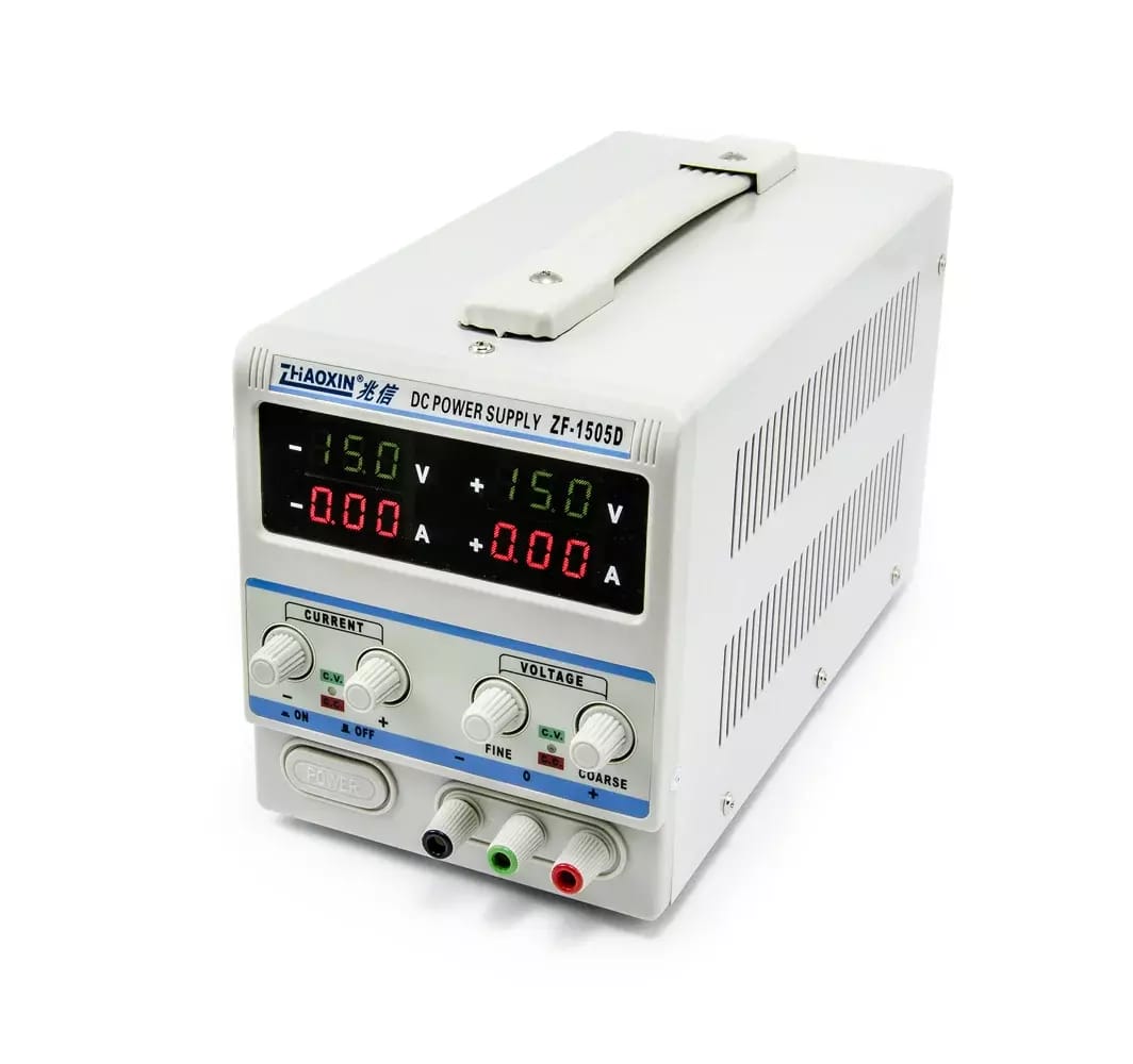Symetryczny zasilacz laboratoryjny ZF-1505D 15V 5A