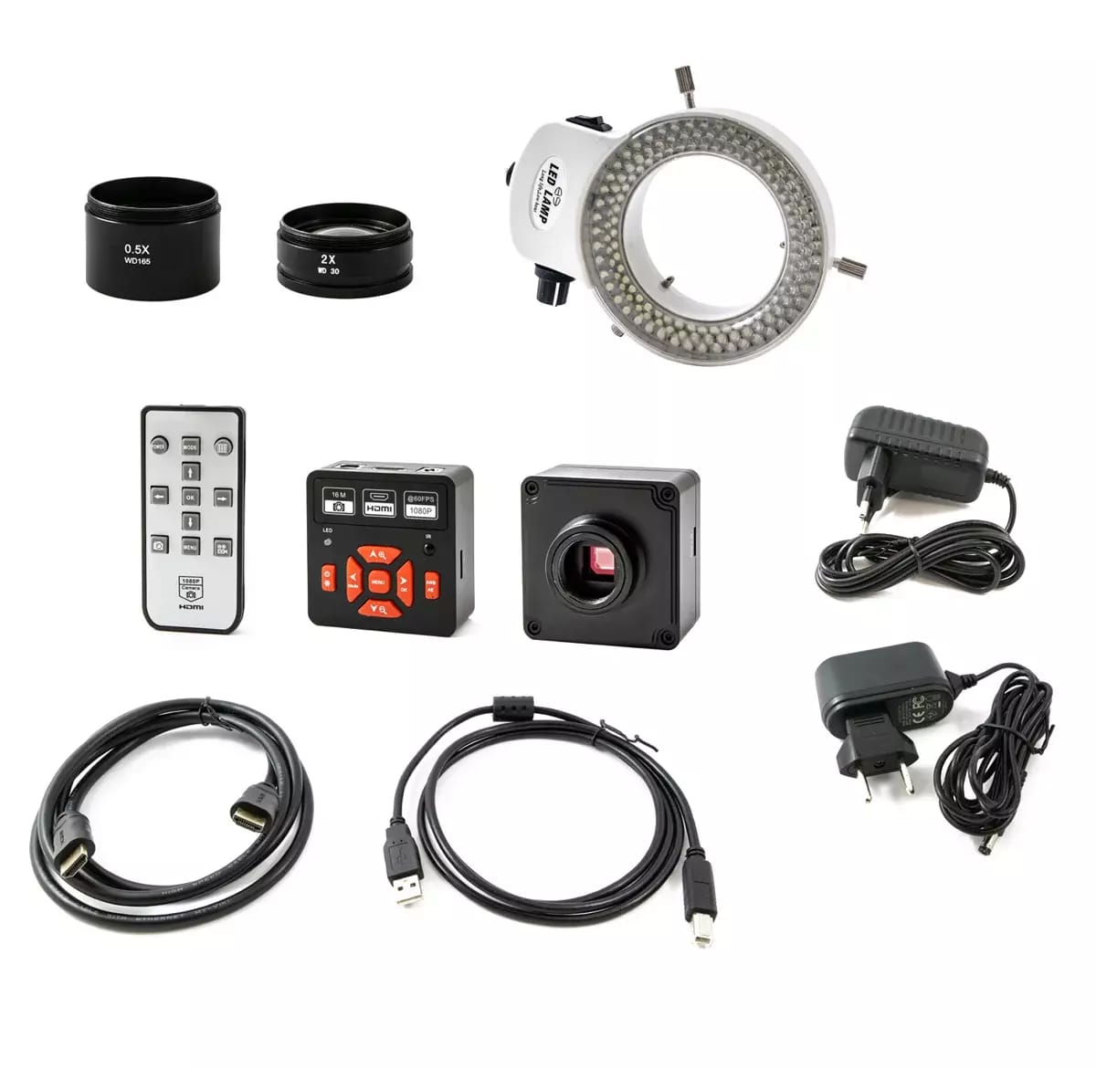 Profesjonalny mikroskop trójokularowy 16 Mpix z HDMI – 2