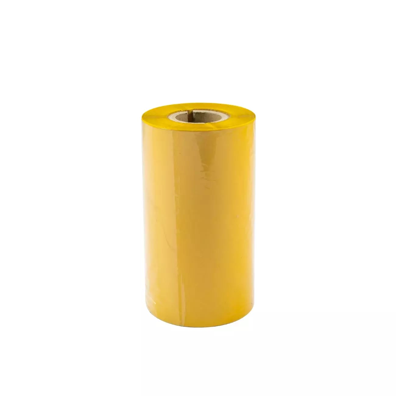 Taśma woskowa TTR, 110 mm, żółta, 300 m – 2