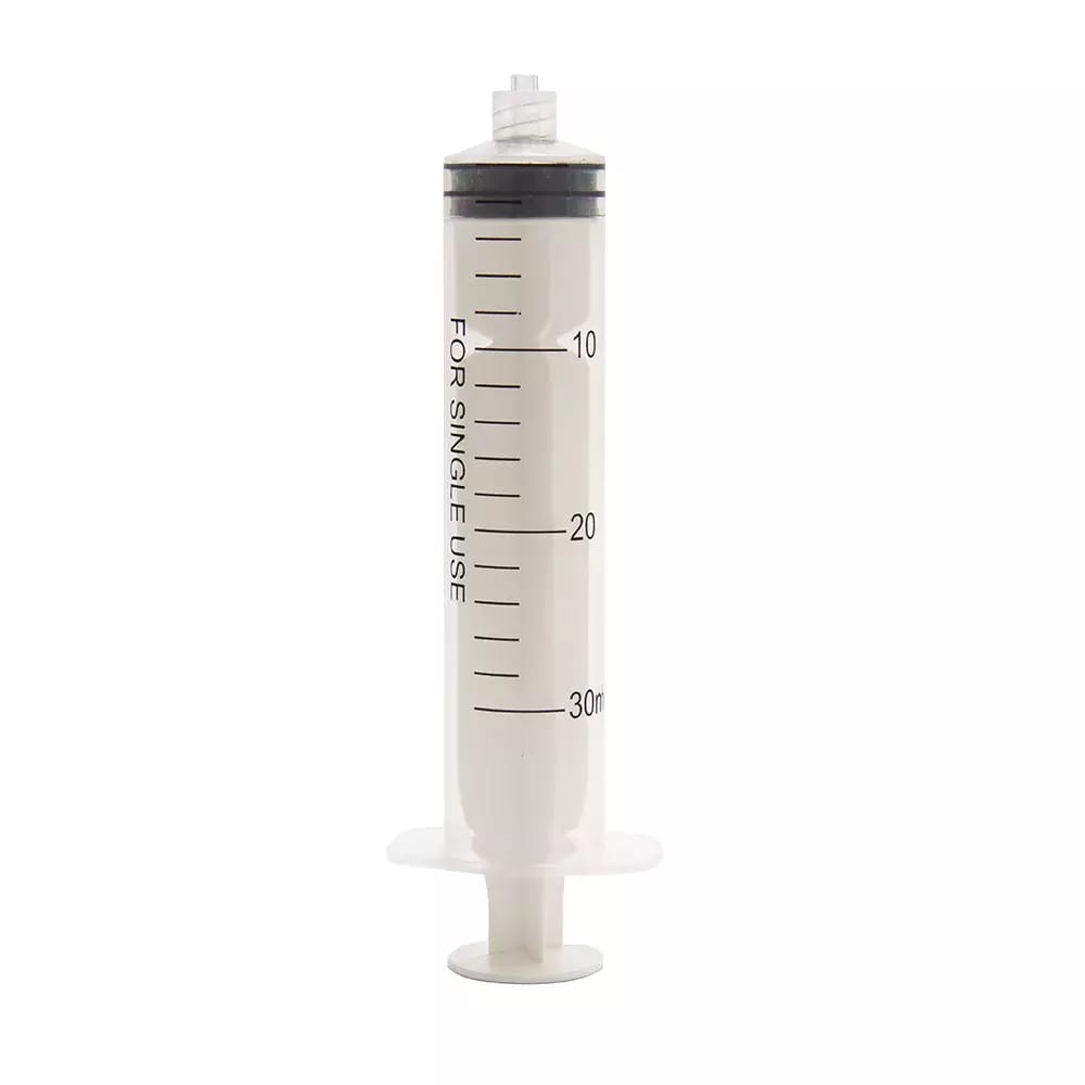 Kartridż z ręcznym tłokiem luer lock 30 ml