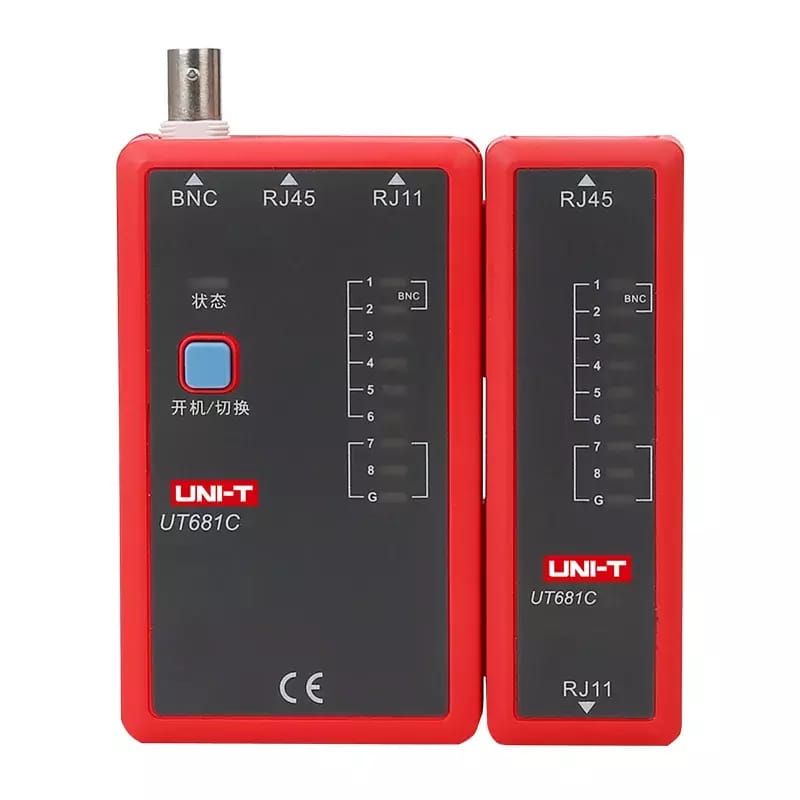 Tester okablowania UNI-T UT681C (RJ45, RJ11, BNC)