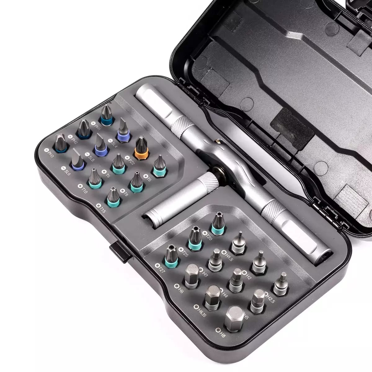 Zestaw 24 bitów magnetycznych z regulowaną grzechotką DUKA RS1 24 w 1 – 2