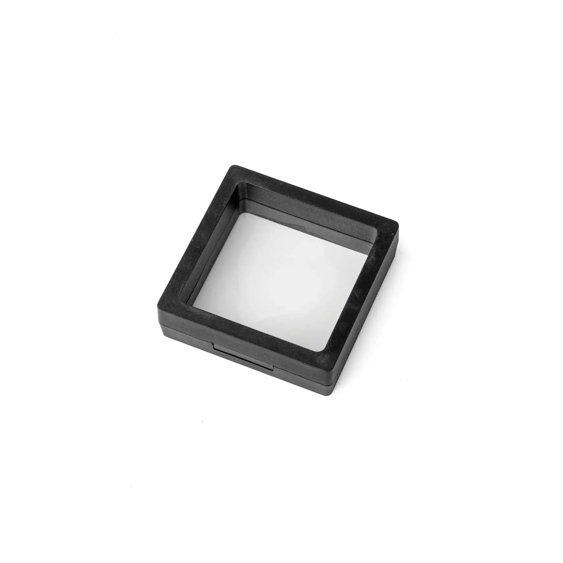 ramka 3D na monety i biżuterię czarna 7x7x2 cm